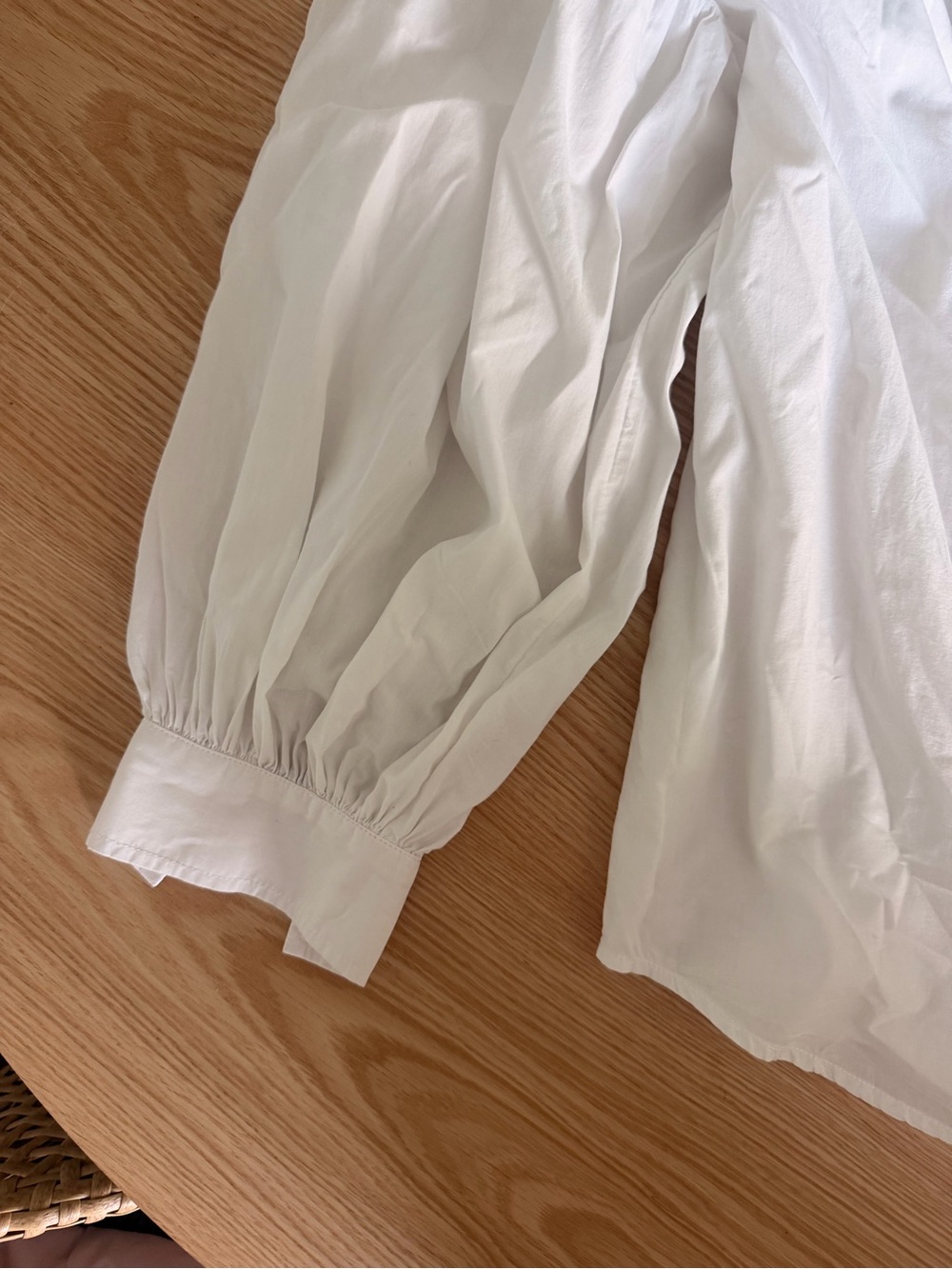 Pilcro Classic White Button-Down Shirt - Picture 3 of 5